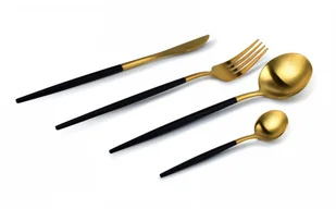 CASA BLACK Kpl.16el. sztućców COOKINI HTNF3886-CX 7 Mondex - Sztuczne kwiaty - miniaturka - grafika 2