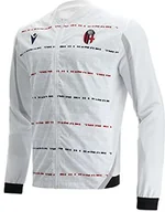 Kurtki i kamizelki sportowe męskie - Macron Macron Unisex Merchandising Ufficiale kurtka Anthem Bologna FC 2021/22, czerwony, XL 58536228 - miniaturka - grafika 1