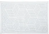 Dywaniki łazienkowe - Spirella spirella dywanik łazienkowy CUBO White 50 x 80 cm dywanik pod WC, bawełna, białe, 80 x 50 cm 10.19213 - miniaturka - grafika 1