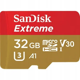 SanDisk microSDXC Extreme 32GB (SDSQXAF-032G-GN6AA) - Karty pamięci SanDisk microSDXC Extreme 32GB (SDSQXAF-032G-GN6AA) - Karty pamięci - miniaturka - grafika 3