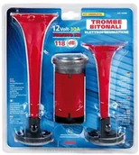 Dzwonki do roweru - Lampa 42008 elektryczny pneumatyczne trąbki-klakson, dwuczęściowy 42008 - miniaturka - grafika 1