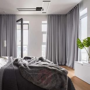 Briloner Lampa sufitowa LED Frame, pilot, czarna - Lampy sufitowe - miniaturka - grafika 3