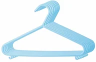 Wieszaki i stojaki - Bieco wieszak na ubrania dla dzieci 8 szt. lodowy niebieski | długość ok. 30 cm | wieszak na ubrania dla niemowląt | tworzywo sztuczne wieszak na ubrania dla niemowląt | organizer dla niemowląt do ubr - miniaturka - grafika 1
