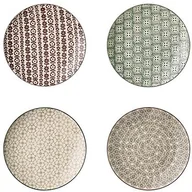 Talerze - Bloomingville Karine zestaw 4 talerzy - miniaturka - grafika 1