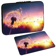 Torby na laptopy - Pedea wzornictwo telefon komórkowy torba na notebooka 10,1 cala/13,3 cala/15,6 cala/17,3 cala, dmuchawiec 25,6 cm (10,1) + podkładka (SET019-64060578) - miniaturka - grafika 1