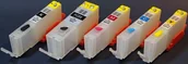 Zestawy do napełniania tuszy i tonerów - Canon ZESTAW 5x wieczny kartridż zamienny PGI570/CLI571+tusz 5 kol do /MG5750/MG6850 catalog97034 - miniaturka - grafika 1