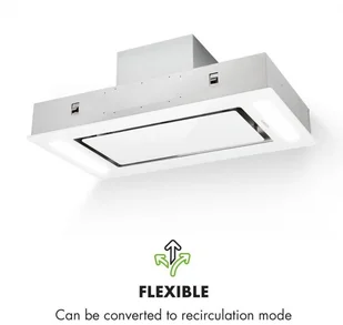 Klarstein Remy 90 Biały (CGCH2-Remy-WH) - Okapy kuchenne - miniaturka - grafika 8