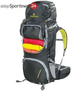Ferrino Plecaki turystyczne Overland 65+10L Czarny - Plecaki - miniaturka - grafika 6