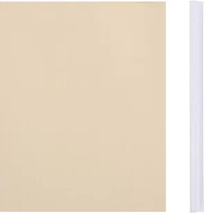 vidaxl Osłony na ogrodzenie, 4 szt., PVC, 35x0,19 m, kremowe! 147857 - Ogrodzenia - miniaturka - grafika 3