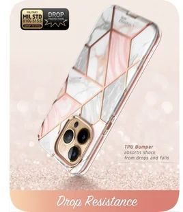 Supcase Etui Cosmo do iPhone 13 Pro Marble - Etui i futerały do telefonów - miniaturka - grafika 4