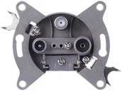 Gniazdka elektryczne - Emos Gniazdo abonenckie końcowe EU3303E J0240E - miniaturka - grafika 1