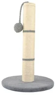Drapaki dla kotów - MAXY C.O. Drapak dla kota - słupek szary 45cm 5900779933163 - miniaturka - grafika 1