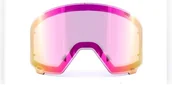 Gogle narciarskie - Born On Board Szybka do BOB Osom / Dirty Money (pink chrome S2) SZY025 - miniaturka - grafika 1