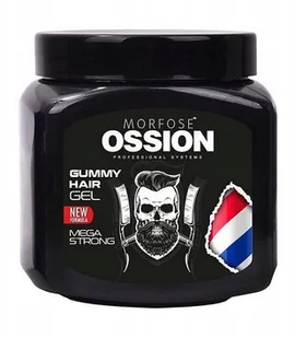 Morfose Barber Żel Gum Ossion Mega Strong 750ML - Kosmetyki do stylizacji włosów - miniaturka - grafika 2