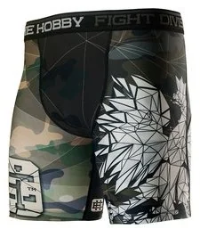 Extreme Hobby Spodenki Vale Tudo, POLSKA CAMO, khaki, rozmiar S - Kimona, stroje i obuwie - miniaturka - grafika 2