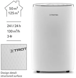 Trotec Komfortowy osuszacz powietrza TTK 67 E - Osuszacze powietrza - miniaturka - grafika 5