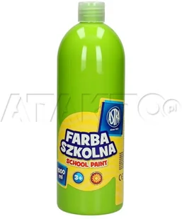Astra Farba Szkolna 1 L W Butelce Zielona 301217052 - Pozostałe akcesoria dla plastyków - miniaturka - grafika 2