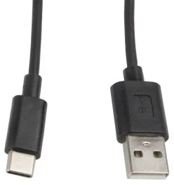 LANBERG LANBERG Kabel USB-C > USB-A M/M 1M 2.0 czarny (CA-USBO-10CC-0010-BK) - Kable USB - miniaturka - grafika 5