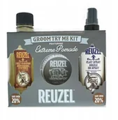 Szampony do włosów - Reuzel Try Me Kit Extreme Szampon Pomada Spray - miniaturka - grafika 1
