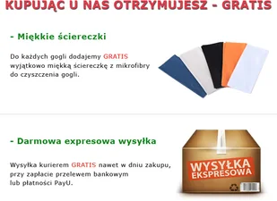 Arctica Gogle narciarskie G-102C BEZRAMKOWE do jazdy nocą G102C - Gogle narciarskie - miniaturka - grafika 3