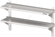 Wyposażenie lokali gastronomicznych - Stalgast półka wisząca, przestawna,podwójna 600x300x660 mm 981773060 - miniaturka - grafika 1