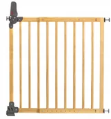 Zabezpieczenia dla dzieci - Reer Bramka drewn 73-104,5cm Twin Fix T-Gate Basic - miniaturka - grafika 1