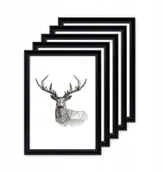 Ramki na zdjęcia - NA Zestaw Ramek Drewniana Ramka Zdjęcia 5szt 15x21 - miniaturka - grafika 1