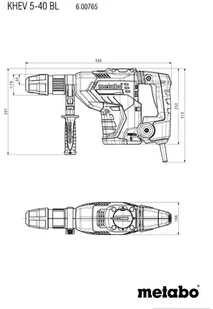 Metabo KHEV 5-40 BL - Młoty udarowe - miniaturka - grafika 3