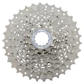 Kasety rowerowe - SHIMANO Kaseta CS-HG50 srebrny / Ilość biegów: 11 / Stopniowanie: 11-34 ICSHG8001111134 - miniaturka - grafika 1