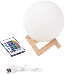 Gadget Master Lampka LUNA 3D - 16 kolorów - Gadżety dla niej i dla niego - miniaturka - grafika 2