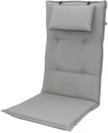 Poduszki ogrodowe - OBI Poduszka na fotel BRILLANT szary 117x48x7cm - miniaturka - grafika 1