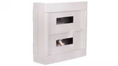 Rozdzielnie elektryczne - elettrocanali Rozdzielnica modułowa 2x18 natynkowa bez drzwi seria 610 IP40 400x400x130 szara EC61036 EC61036 - miniaturka - grafika 1