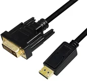 Huby USB - LogiLink Kabel adapter CV0132 DisplayPort 1.2 DVI 3m CV0132 - miniaturka - grafika 1