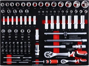 656 65669927 Wózek szafka serwisowa z narzędziami 7 szuflad 211 narzędzia wymiary 98x77x46,5 cm) 69927-uniw - Podnośniki 656 65669927 Wózek szafka serwisowa z narzędziami 7 szuflad 211 narzędzia wymiary 98x77x46,5 cm) 69927-uniw - Podnośniki - miniaturka - grafika 5