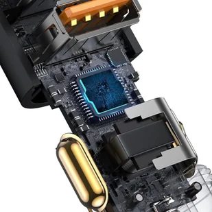 Baseus Share Together ładowarka samochodowa 2x USB / gniazdo zapalniczki 120W Quick Charge Power Delivery szary (CCBT-D0G) - Ładowarki samochodowe - miniaturka - grafika 8