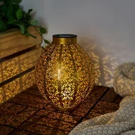 Lampy ogrodowe - PAULEEN Pauleen Sunshine Aura lampa solarna LED złota - miniaturka - grafika 1