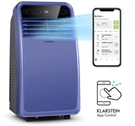 Klimatyzatory - Klarstein Metrobreeze New York Smart 7k, klimatyzator przenośny, 7000 BTU/2,1 kW, klasa efektywności energetycznej A, pilot zdalnego sterowania DXJ2-MtrbrzNYSmrt7BL - miniaturka - grafika 1