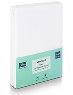 Prześcieradła - DUDU N GIRLIE haani High Quality Terry Towel Waterproof Fitted Sheet Mattress Protector  Single 92 x 190 cm (Single Protector) - miniaturka - grafika 1