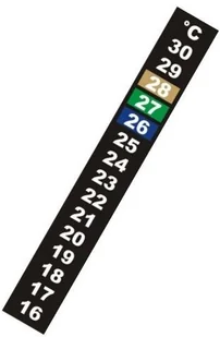 Bioterm Termometr do akwarium ciekłokrystaliczny, marki 080200 - Pozostałe akcesoria do akwarium - miniaturka - grafika 2