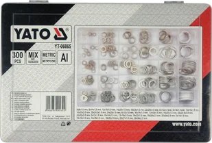 Yato 300 SZT PODKŁADEK ALUMINIOWYCH MIX YT-06865 YT-06865 - Narzędzia warsztatowe - miniaturka - grafika 2