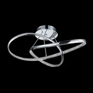 Lampy sufitowe - Luxera 62426 - LED Przysufitowy żyrandol kryształowy MADD 1xLED/25W/230V - miniaturka - grafika 1