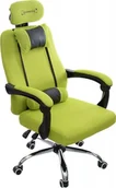 Fotele gamingowe - GIOSEDIO GPX014 zielony - miniaturka - grafika 1