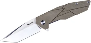 Ruike Nóż składany P138-W Desert Sand G10 (340-024) KB - Noże - miniaturka - grafika 2
