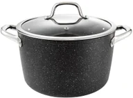 Garnki - Tescoma garnek PRESIDENT Stone z pokrywką 24 cm 6.0 l - miniaturka - grafika 1