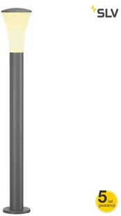 SLV Modny słupek oświetleniowy ALPA CONE 100, szary - Lampy ogrodowe - miniaturka - grafika 3