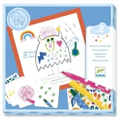 Zabawki kreatywne - Djeco Zestaw artystyczny MAŁE POTWORKI DJ09290 - miniaturka - grafika 1