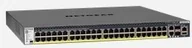 Przełączniki KVM - Netgear M4300-52G-PoE+ (1,000W PSU) Stackable Managed Switch with 48x1G PoE+ and 4x10G including 2x10GBASE-T and 2xSFP+ Layer 3 GSM4352PB-100NES - miniaturka - grafika 1