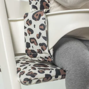 Jollein Poduszka na krzesełko do karmienia, wzór w cętki, brązowa Smits Assen - Krzesełka do karmienia - miniaturka - grafika 3