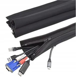 Organizer Maskownica do Kabli Osłona przewody 1m - Maskownice do kabli - miniaturka - grafika 2