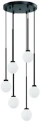 Lampy sufitowe - Orlicki Design Lampa wisząca 6 punktowa Ota VI szklane klosze kule - Ota VI - miniaturka - grafika 1